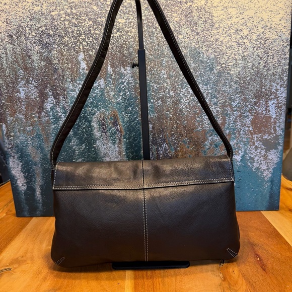 Boho Artisanal 3D Floral Applique Statement Shoulder Bag (EUC) - Picture 9 of 15